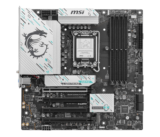 MSI Płyta główna B860M GAMING PLUS WIFI s1851 4DDR5 ATX - 1306464 - zdjęcie 2